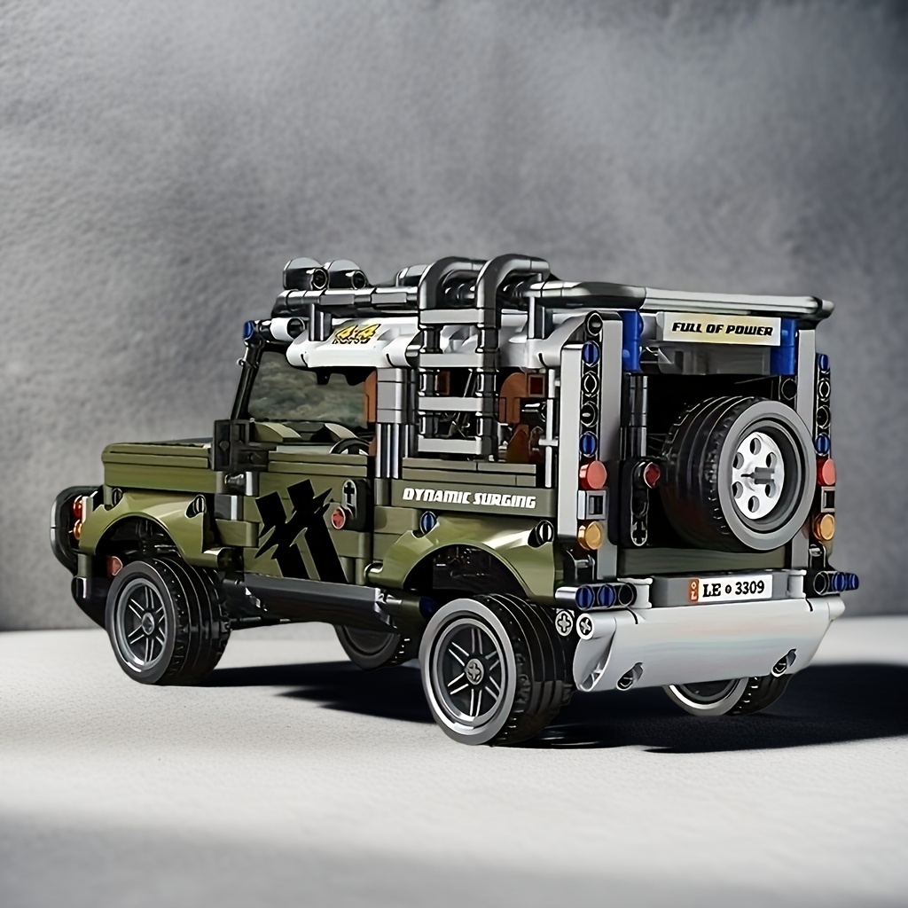 2026 Domineering Green Off-Road Vehicle Model Toy